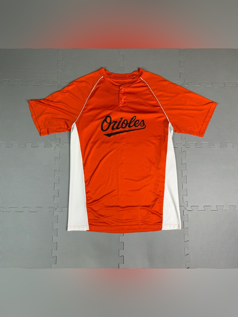 Augusta Sportswear Baltimore Orioles MLB Baseball Jersey Adult M Orange White